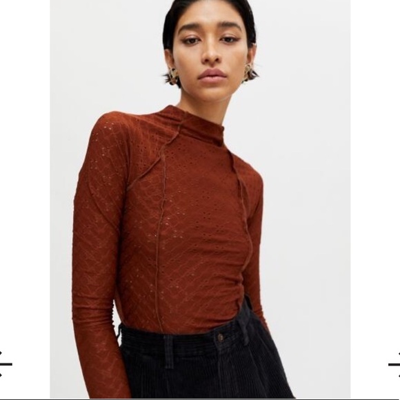 Urban Outfitters Mock Neck Top - Picture 3 of 8